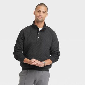 Goodfellow & Co -  Men's Pullover Sweatshirts Diamond Black